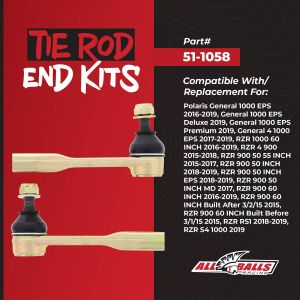 Tie Rod End Kit - no. 51-1058