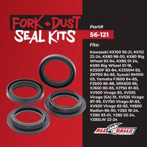 Fork and Dust Seal Kit - no. 56-121