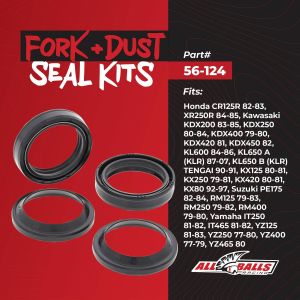 Fork and Dust Seal Kit - no. 56-124