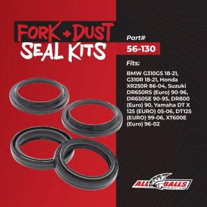 Fork and Dust Seal Kit - no. 56-130