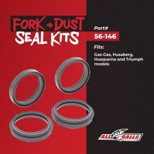Fork and Dust Seal Kit - no. 56-146